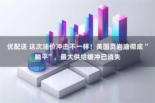 优配送 这次油价冲击不一样！美国页岩油彻底“躺平”，最大供给缓冲已消失